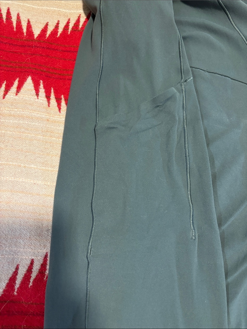 Athleta women’s sage green transcend bodysuit medium TALL - Picture 5 of 5